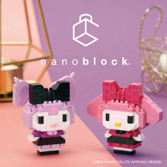 【梅田店】作って楽しい、飾って楽しい、集めて楽しい「nanoblock®(ナノブロック)」